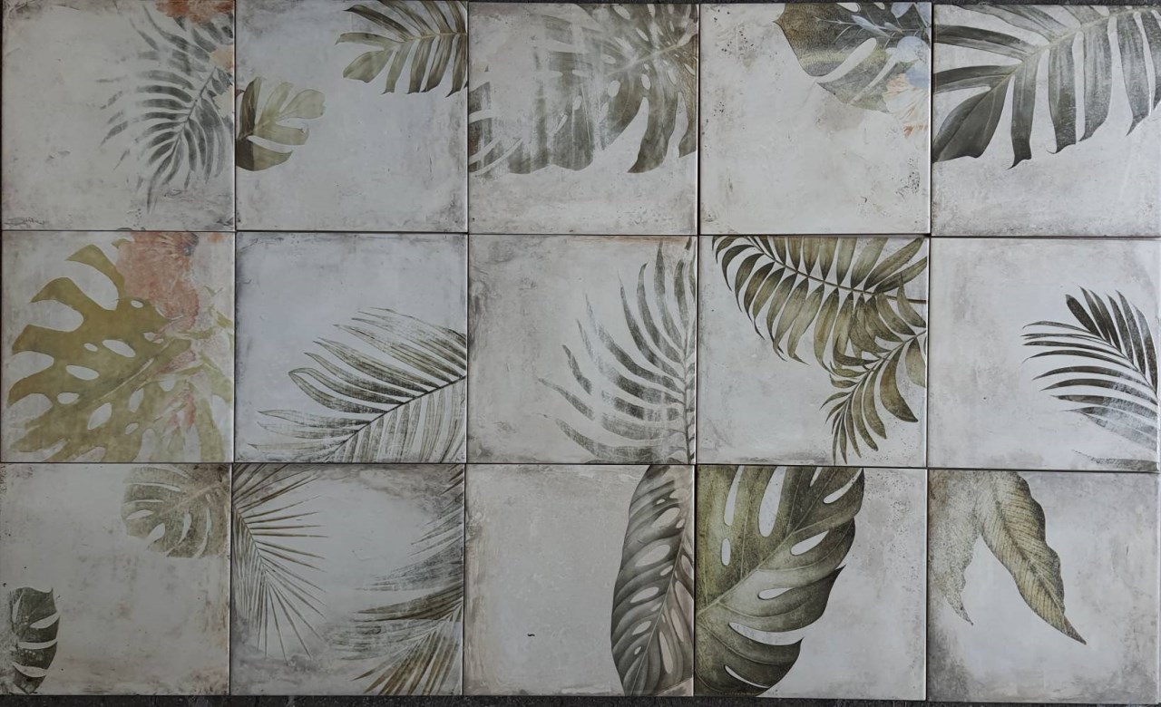 西班牙 熱帶嶼林素花磚 20X20CM  RG185-260