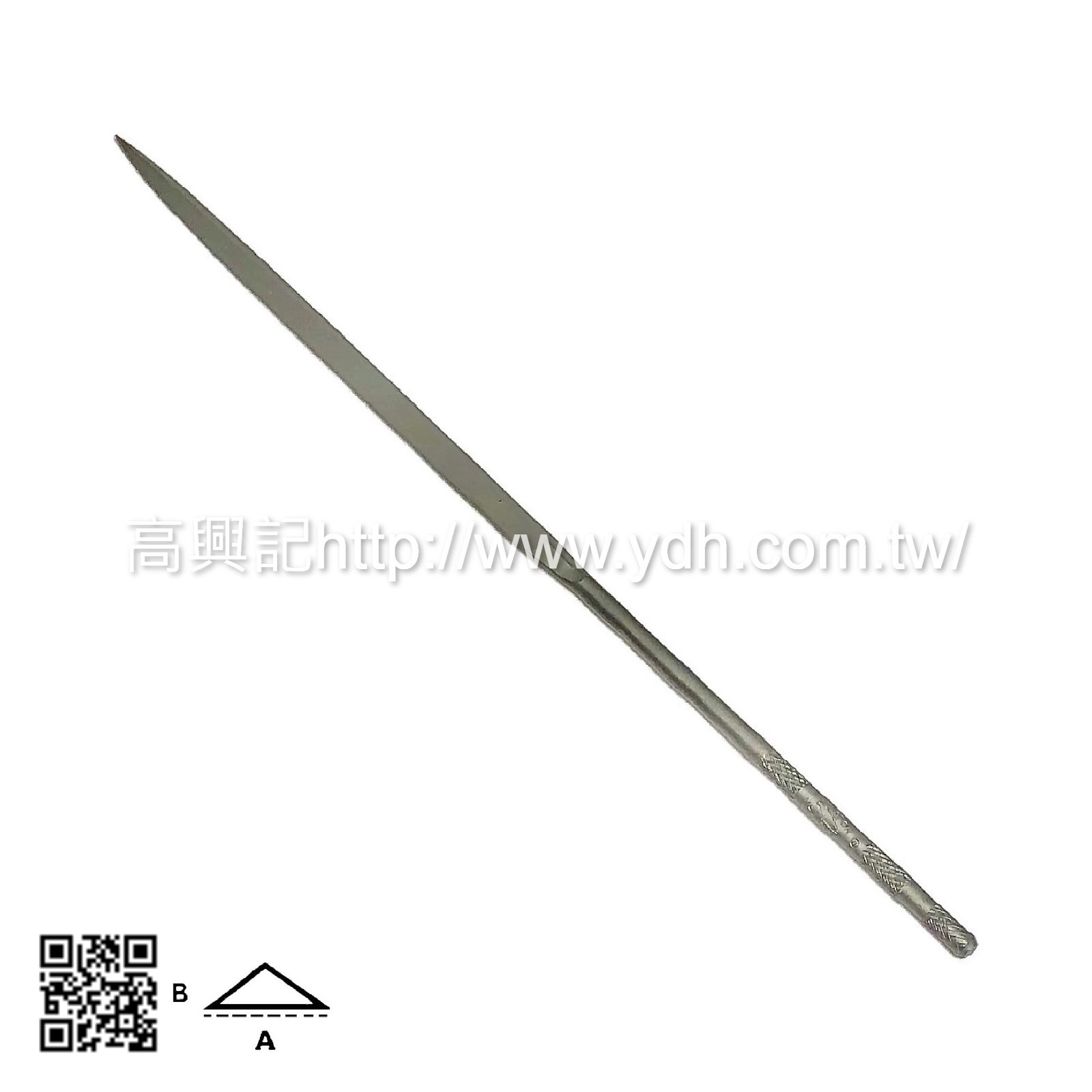 瑞士魚牌-200mm柳葉銼刀(尖頭)LA2411