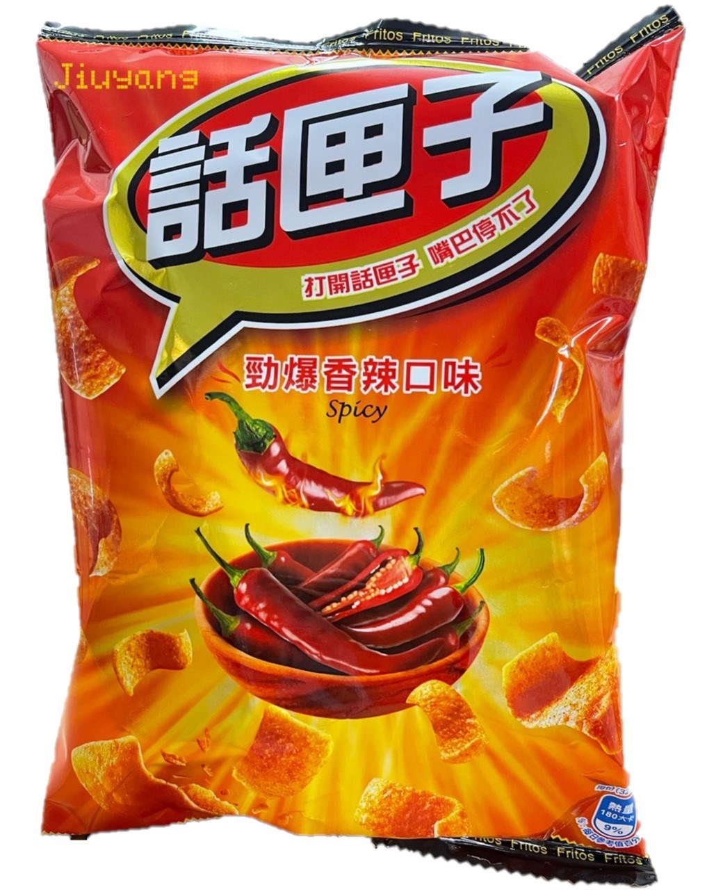 話匣子勁爆香辣口味玉米片52gX12包