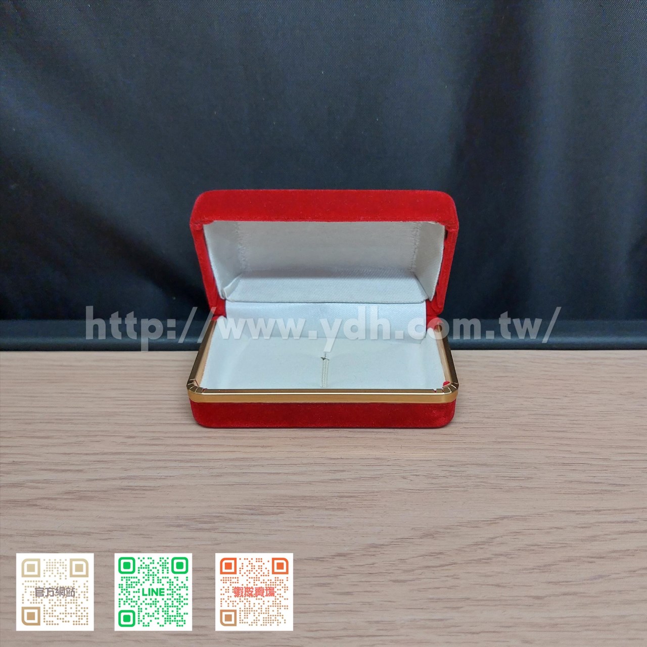 台灣絨盒系列領帶夾/別針盒