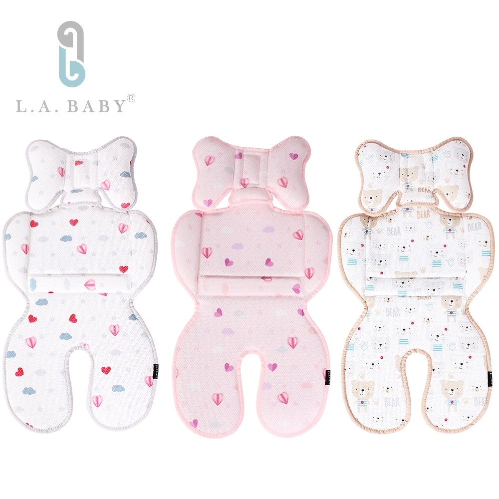 L.A. Baby 多功能3D涼感推車汽座餐椅座墊