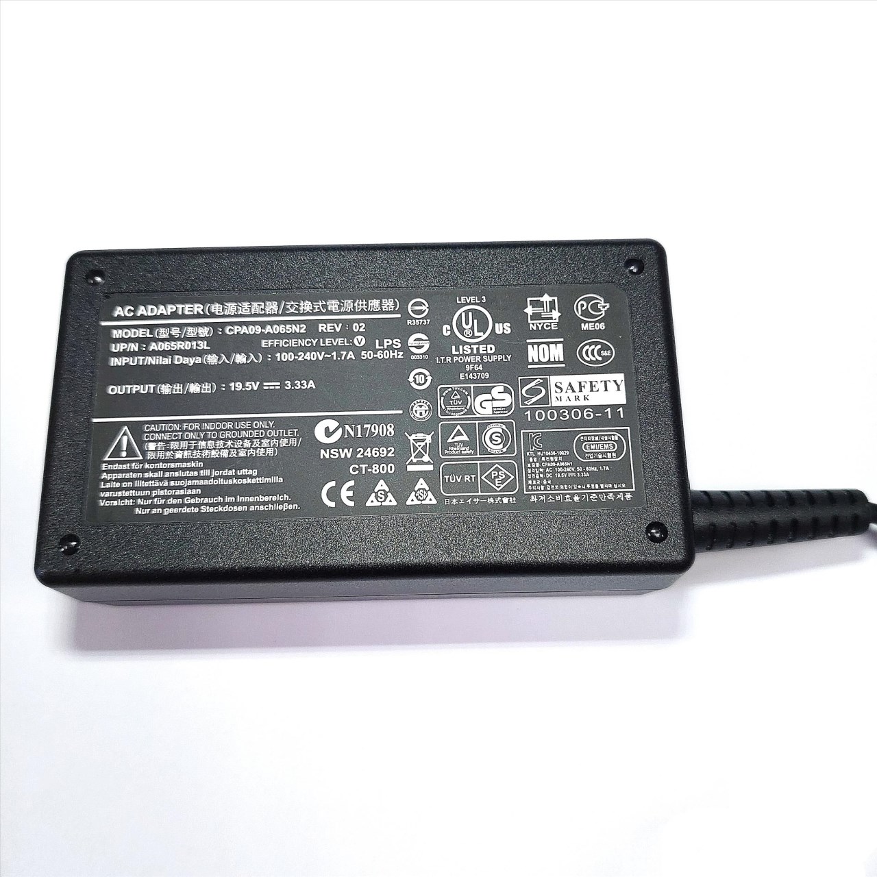 19.5V3.33A  交換式電源