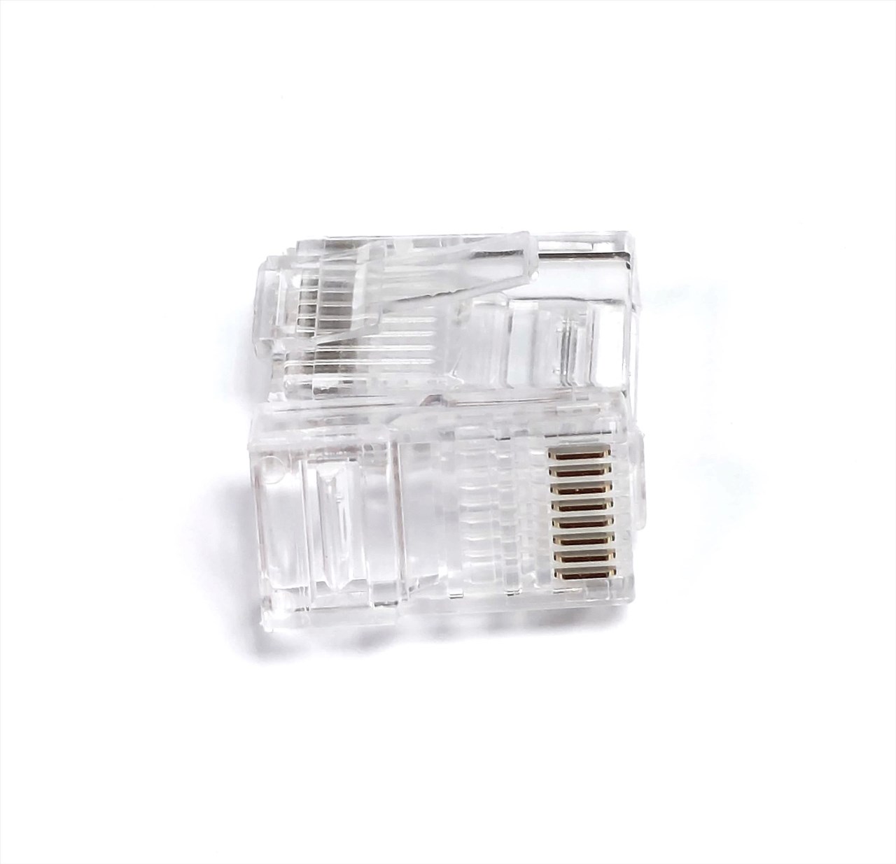 CAT.5E 8P8C 三叉網路接頭  1包50pcs