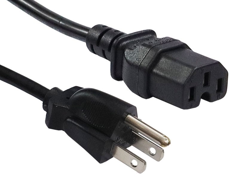 U凹尾插電源線  18/3C  6呎