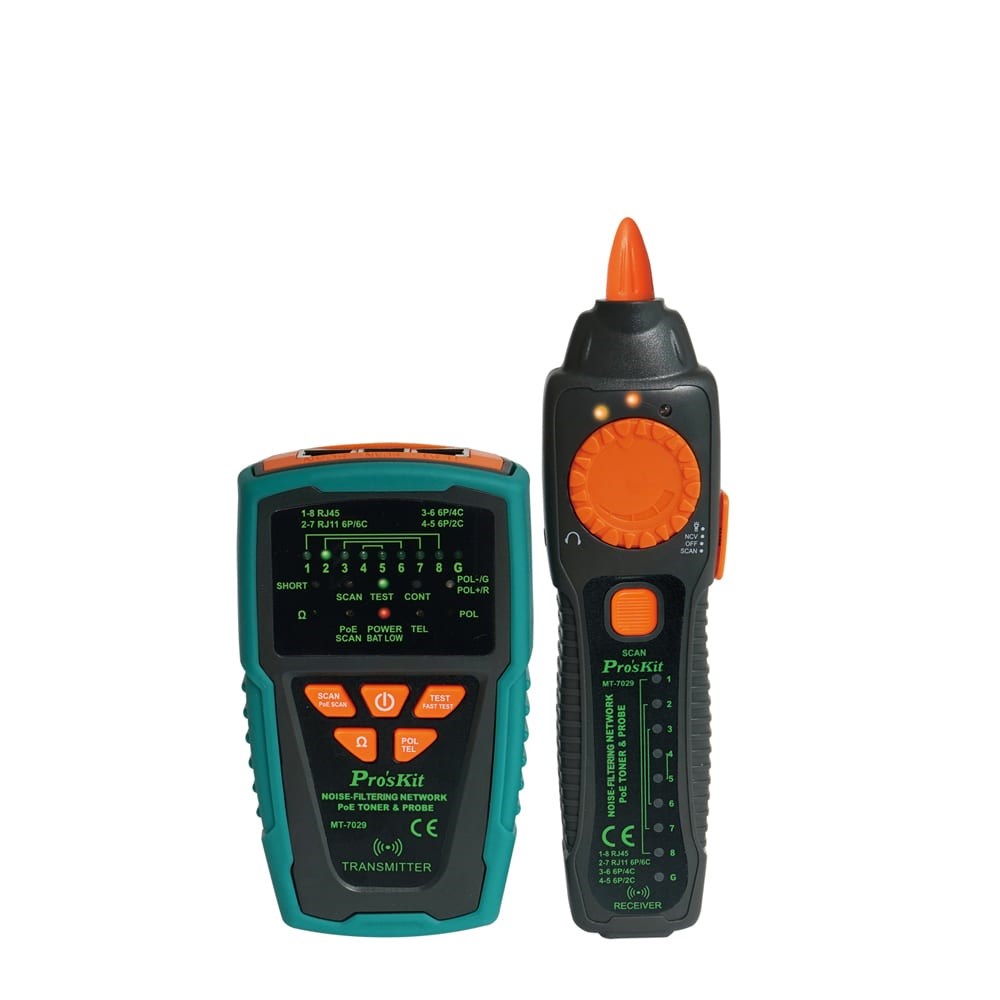 抗干擾型音頻網路PoE查線器  MT-7029