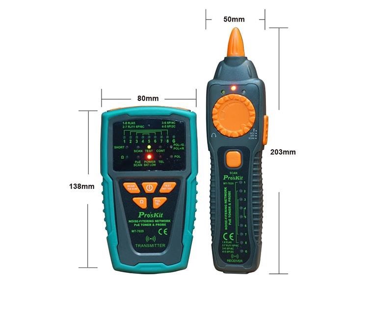 抗干擾型音頻網路PoE查線器  MT-7029
