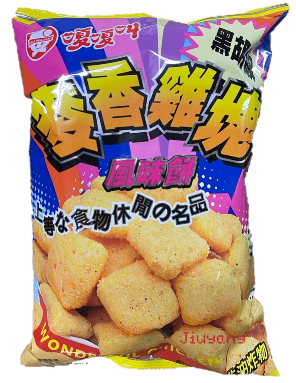 嘎嘎叫-麥香雞塊餅風味餅125gx12包