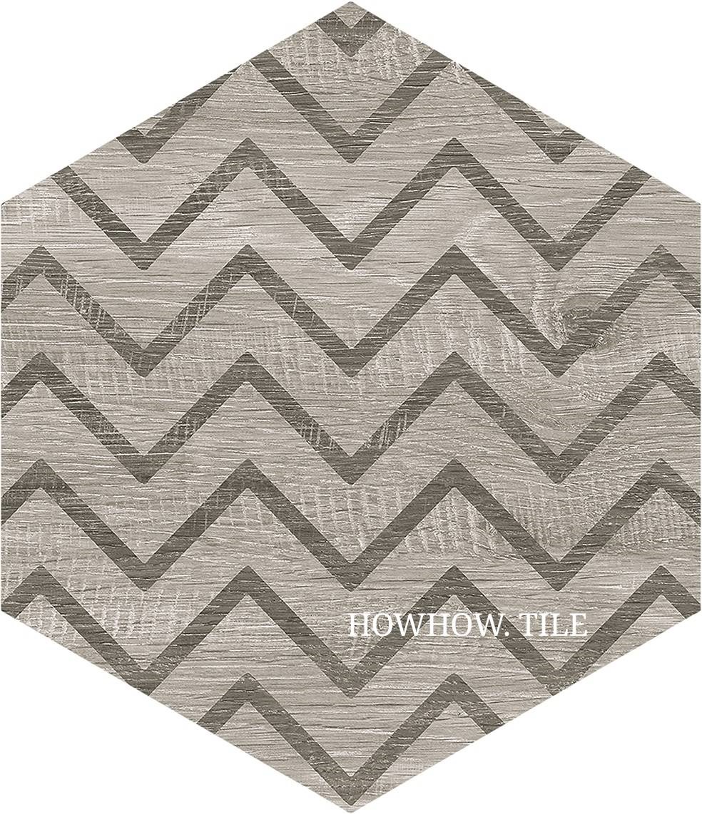 西班牙 木紋六角MIX（25*29）GDM354