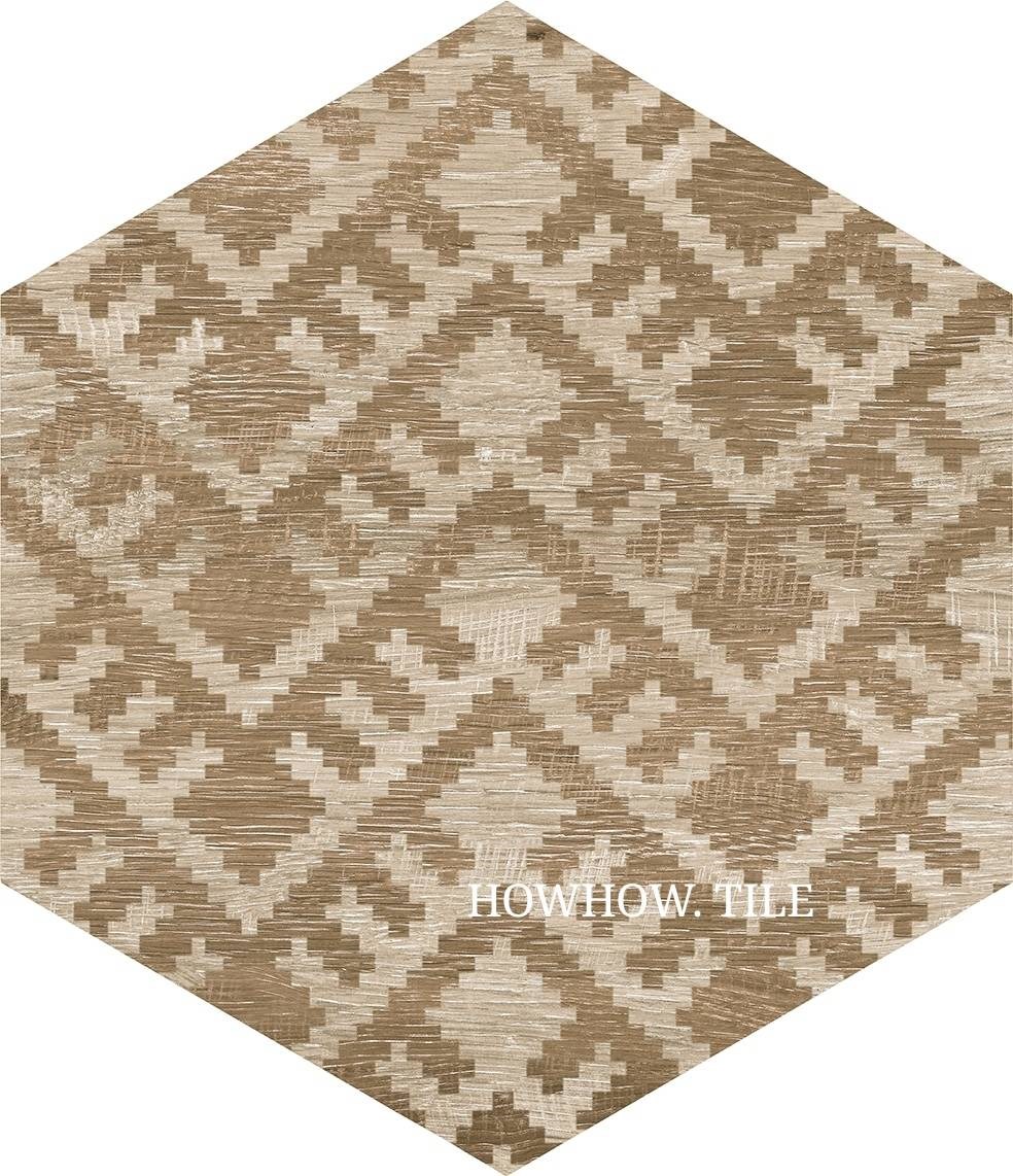 西班牙 木紋六角MIX（25*29）GDM354