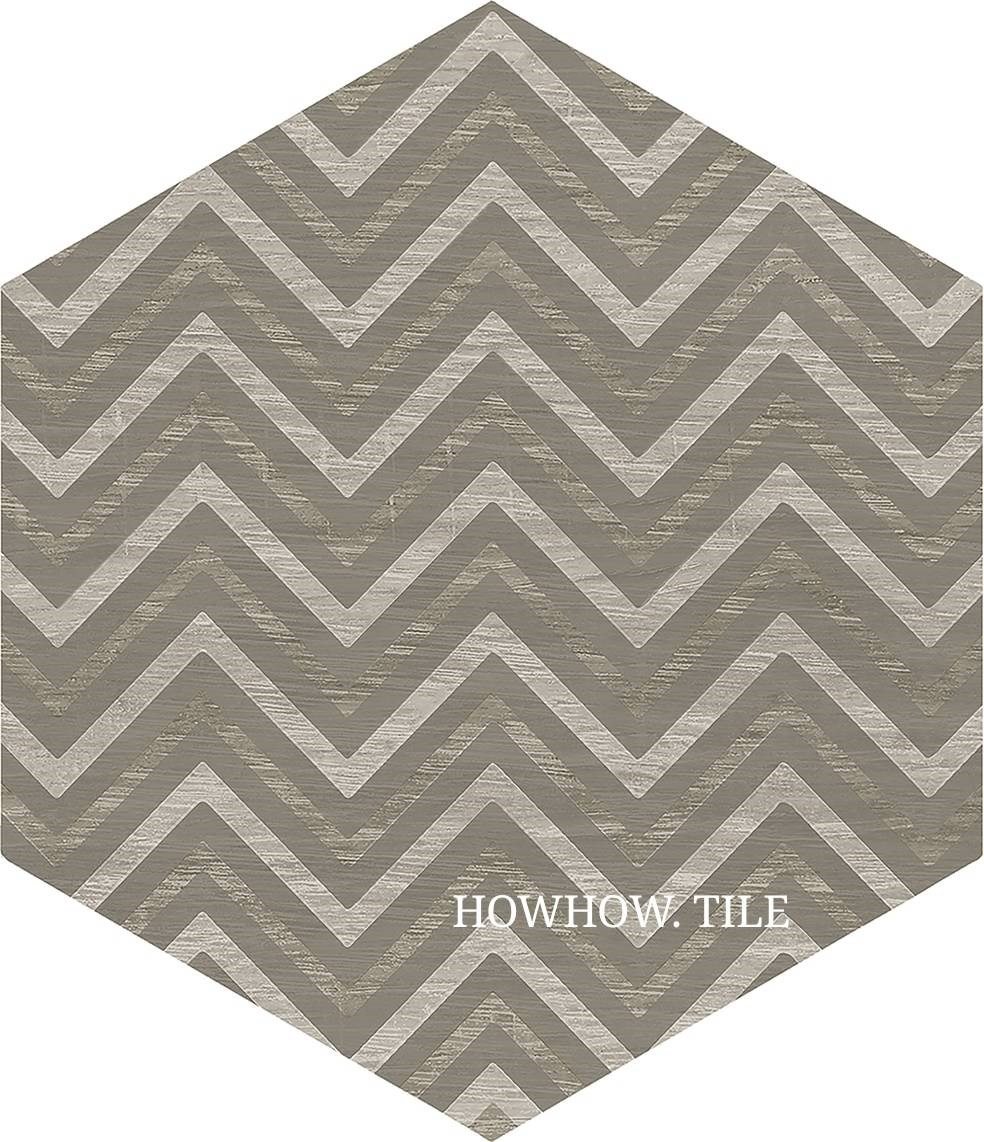 西班牙 木紋六角MIX（25*29）GDM354