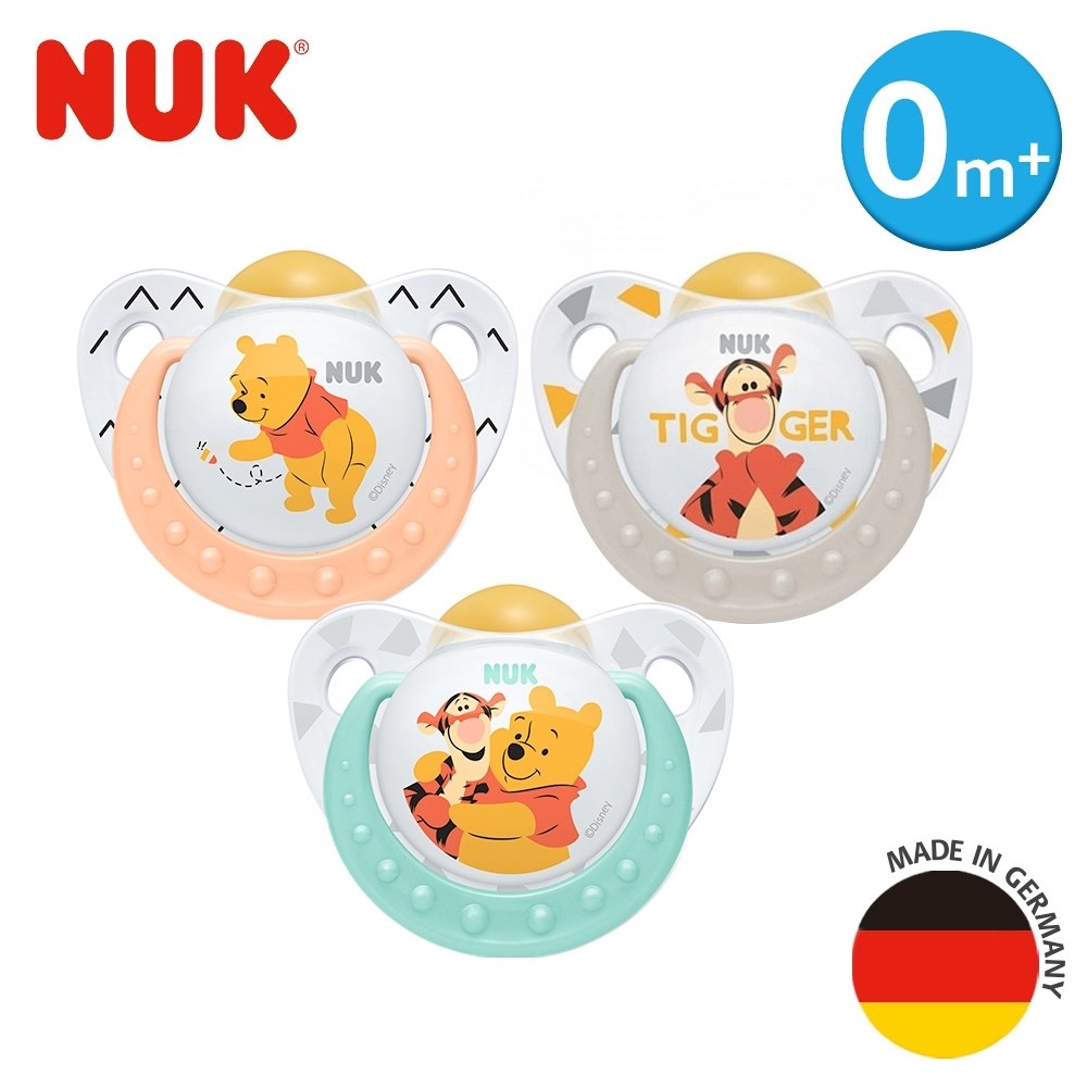 德國NUK-迪士尼安睡型乳膠安撫奶嘴-1入