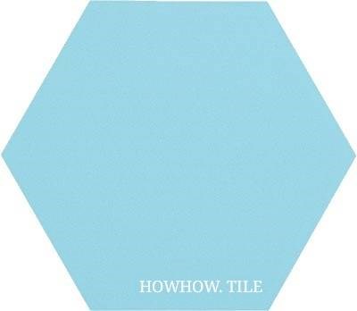 西班牙 聖塔尼亞六角素花磚（14*16）JY196.222