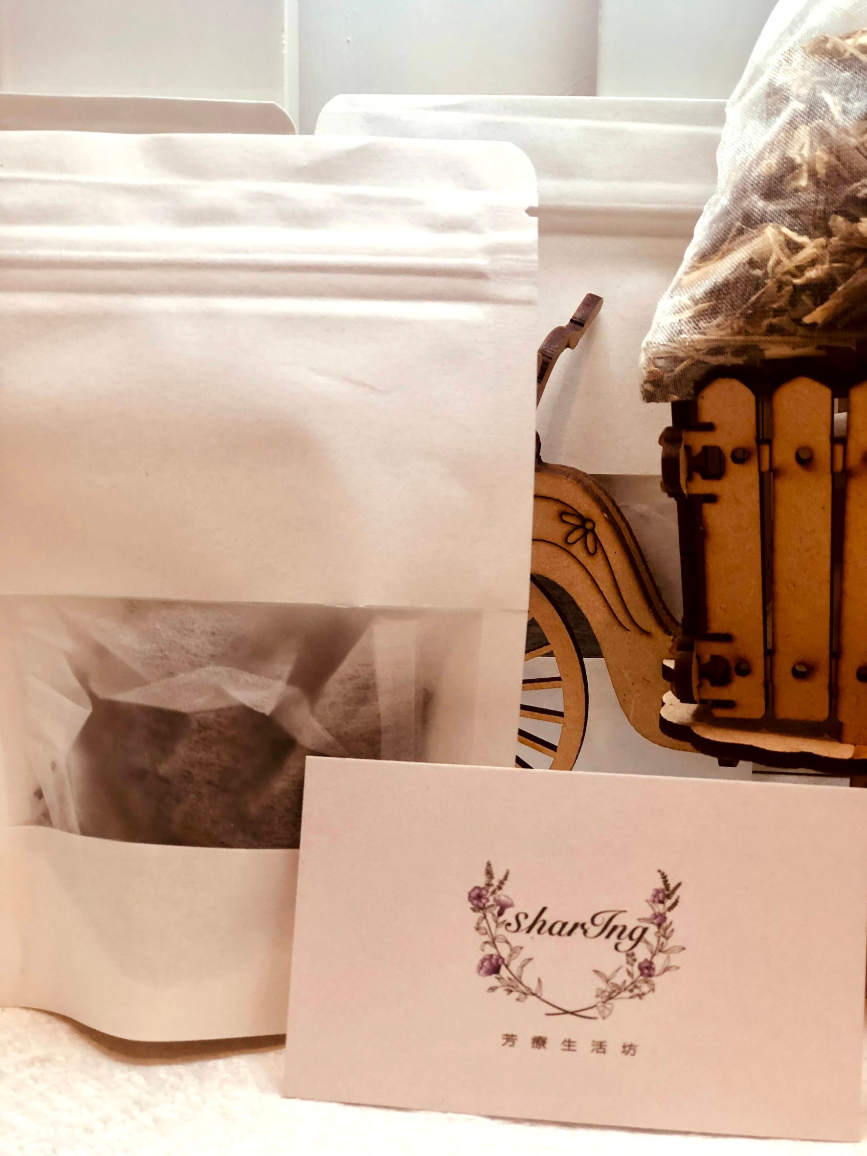 桂香玫瑰花朵茶包