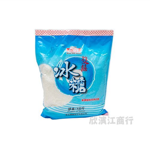 【新南糖廠】雙喜冰糖(未添加任何漂白劑) 3公斤