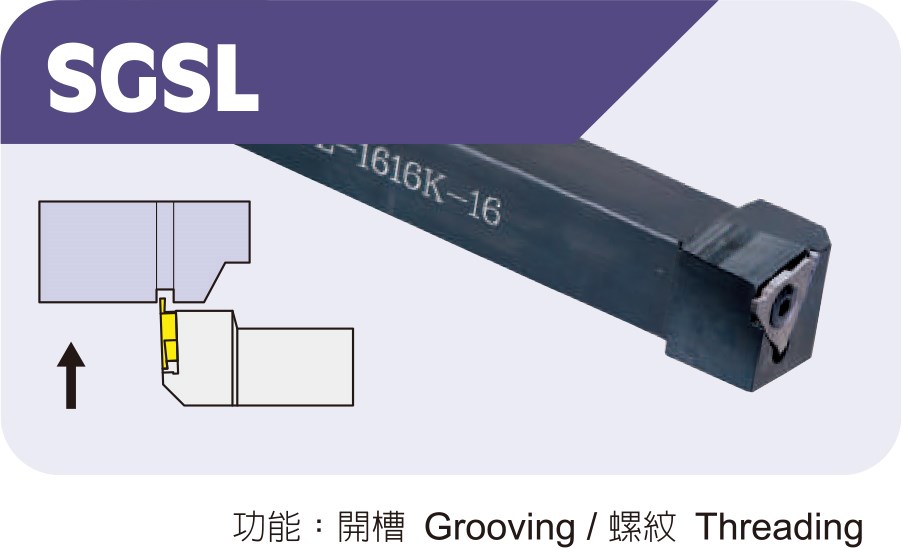 SGSL外徑切槽刀