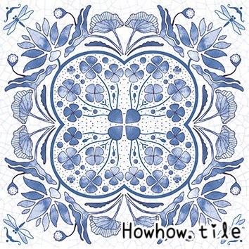 國產 青花瓷混搭花磚 (30*30cm) WM320