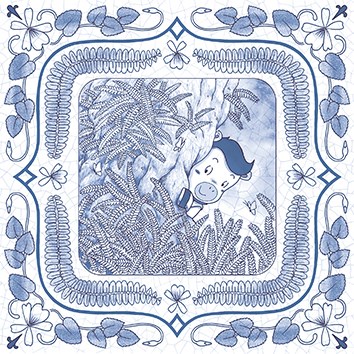 國產 青花瓷混搭花磚 (30*30cm) WM320