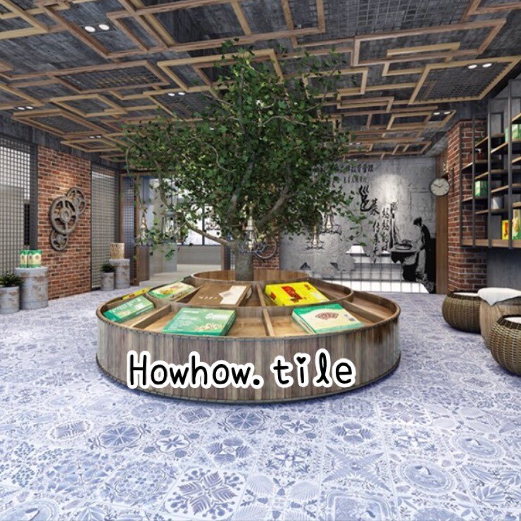 國產 青花瓷混搭花磚 (30*30cm) WM320