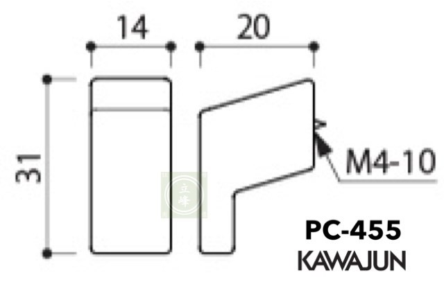 KAWAJUN PC-455 玫瑰金