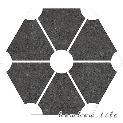 西班牙進口摩登六角磚21.6*25cmCW