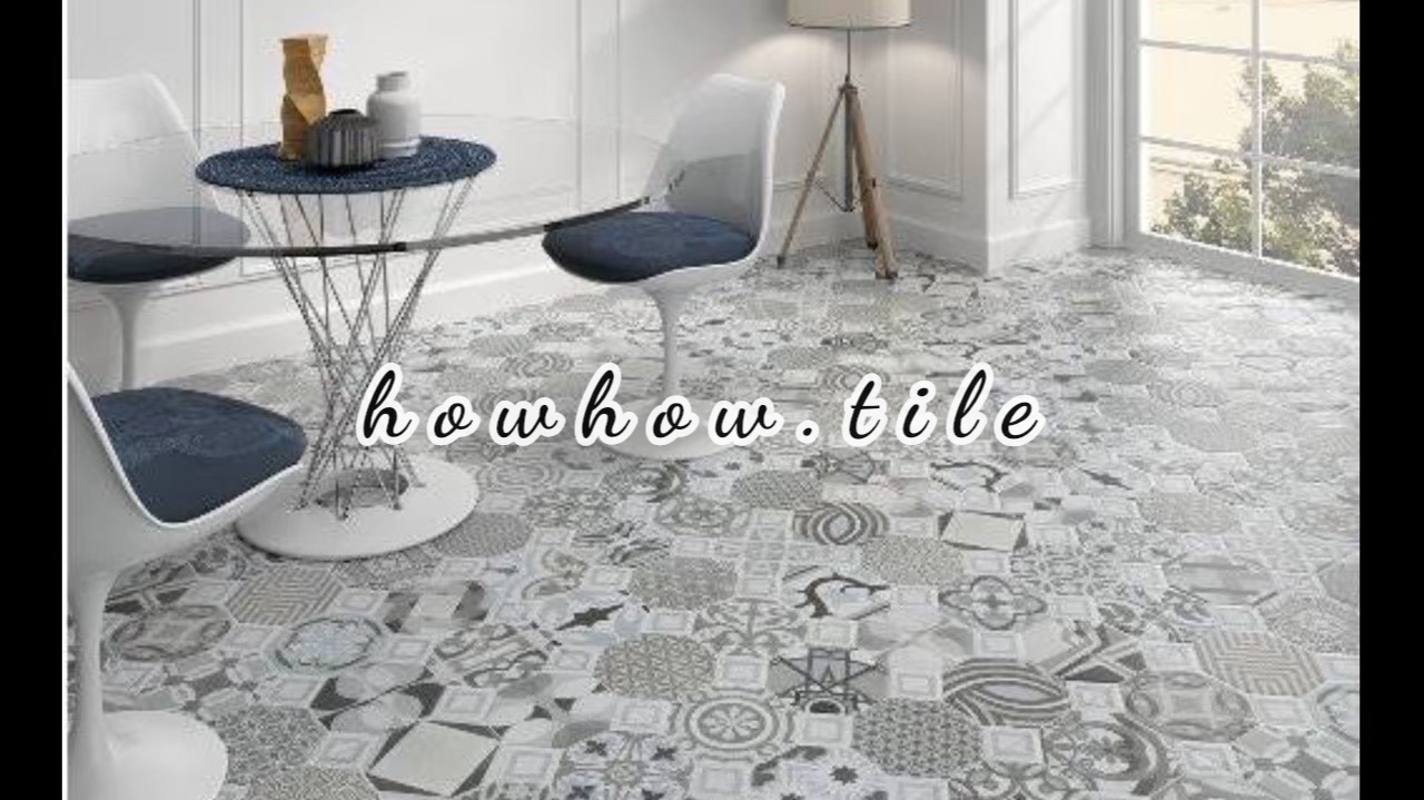 國產 貝多塔八角九宮格混搭花磚 60*60cmKH1372