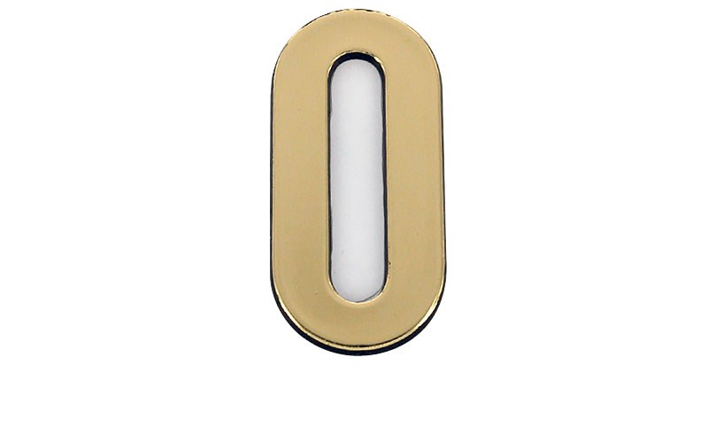 燙金數字牌-0號(6cm),SELLERY,舍樂力