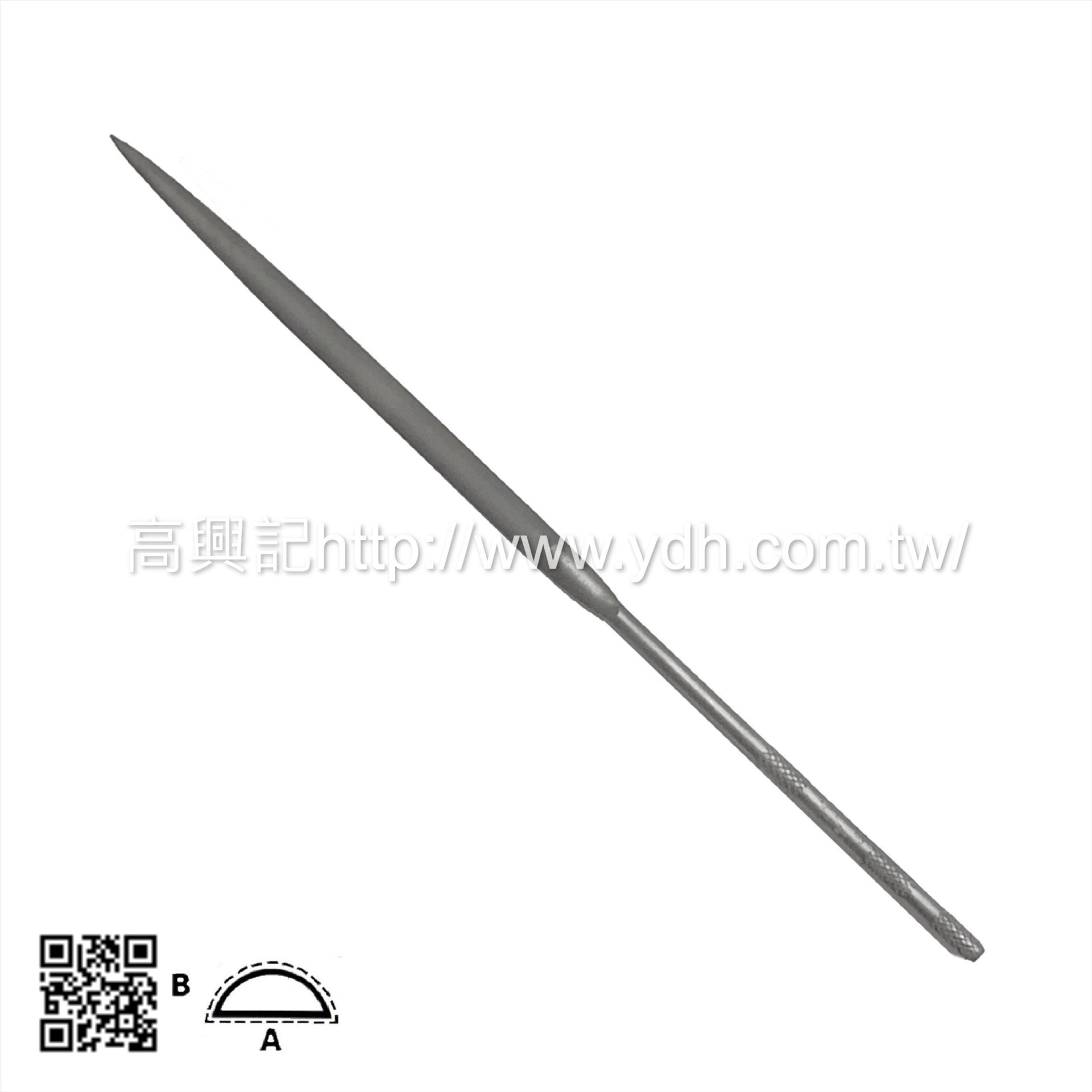 瑞士魚牌-180mm半圓銼刀LA2402