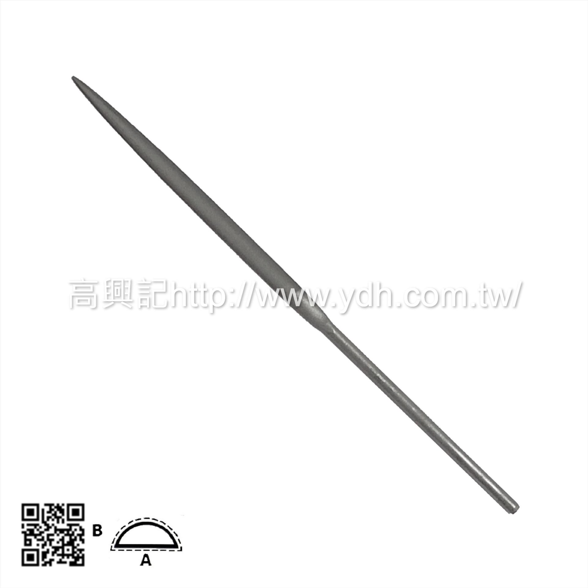 瑞士魚牌-160mm半圓銼刀LA2402