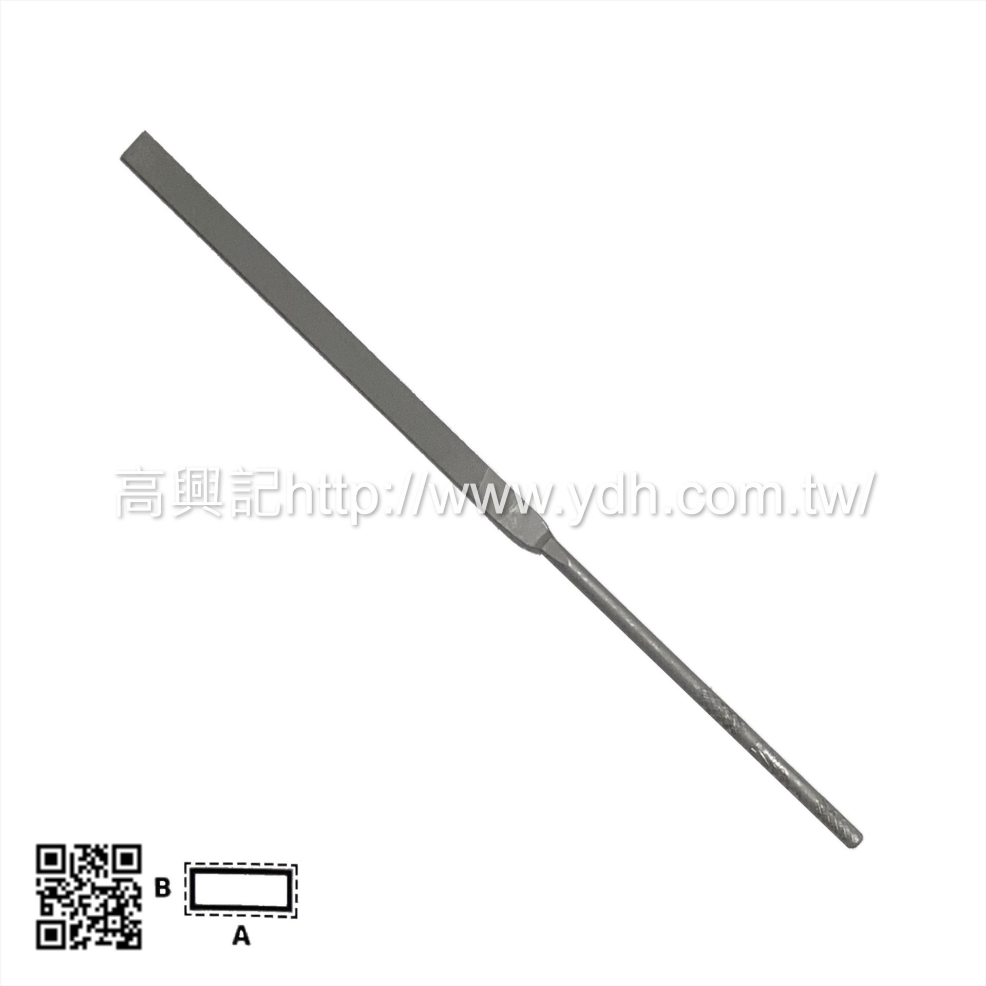 瑞士魚牌-140mm平板銼刀(平頭)LA2401