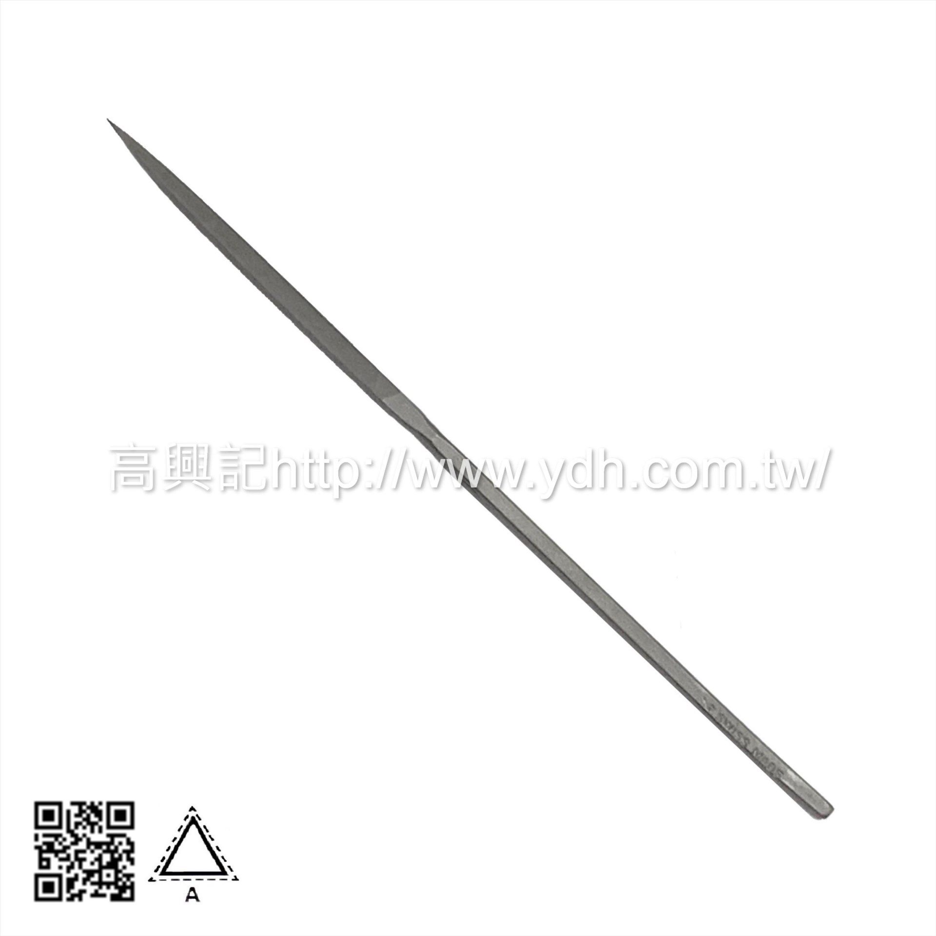 瑞士魚牌-140mm精密三角銼刀LE3014