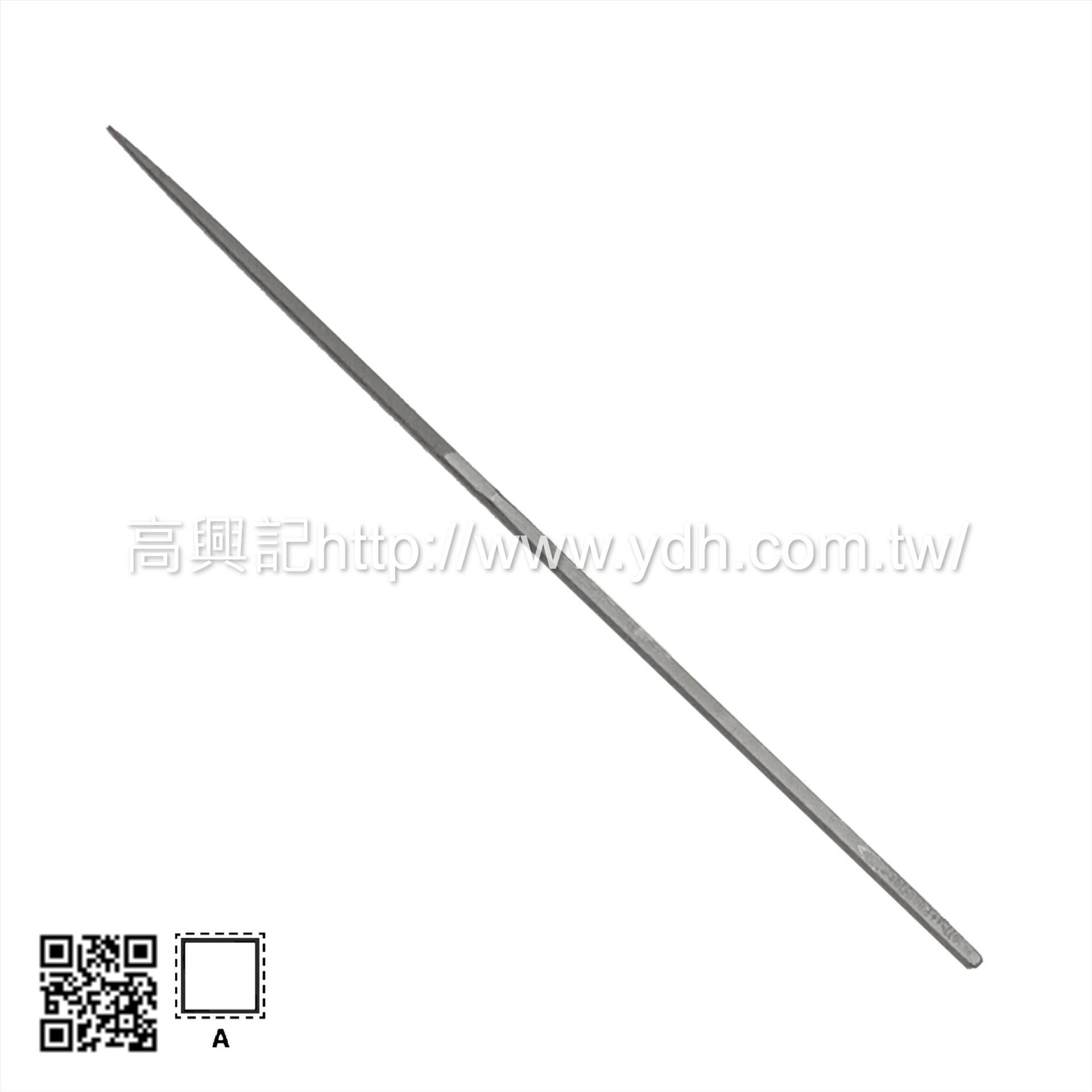 瑞士魚牌-140mm精密方型銼刀LE3020