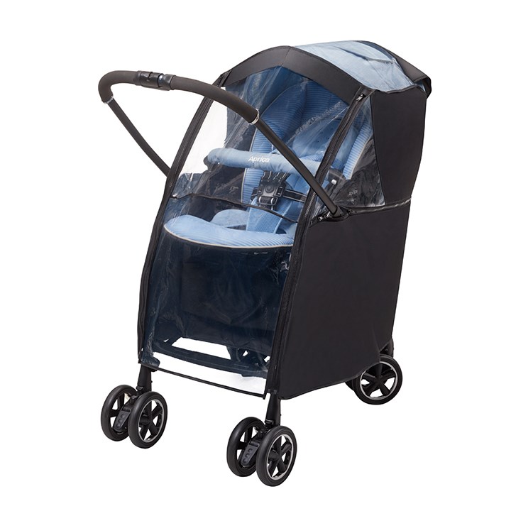 日本 Aprica 嬰幼兒手推車專用防水透氣雨罩