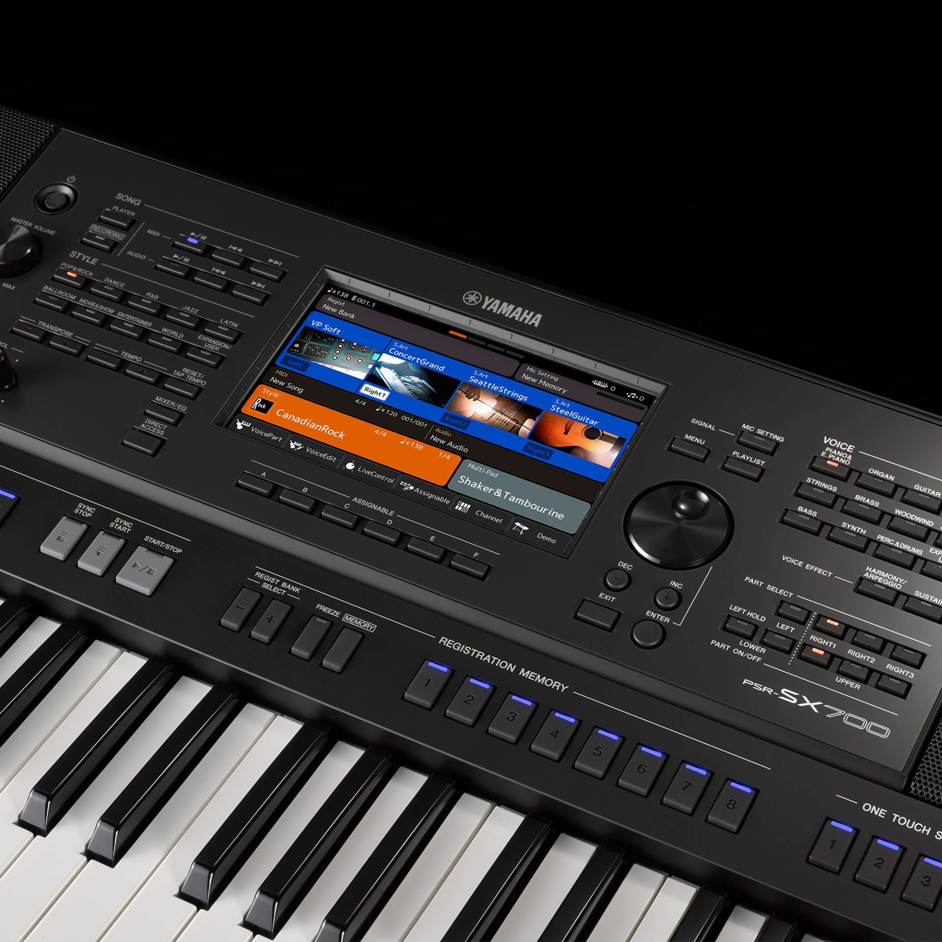 YAMAHA PSR-SX 700 電子琴