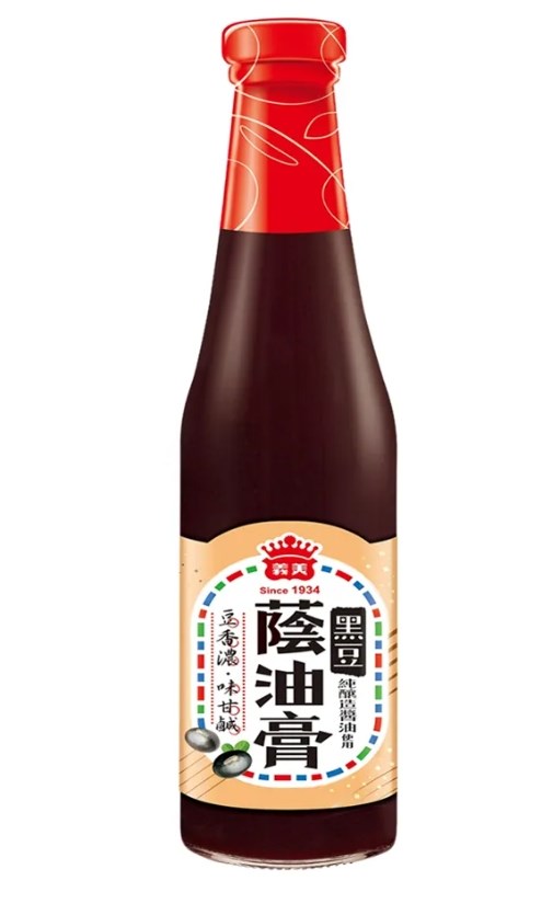 義美純釀造黑豆蔭油膏520g(420ml)