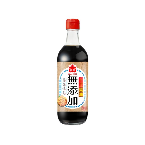 義美全豆無添加醬油420ml