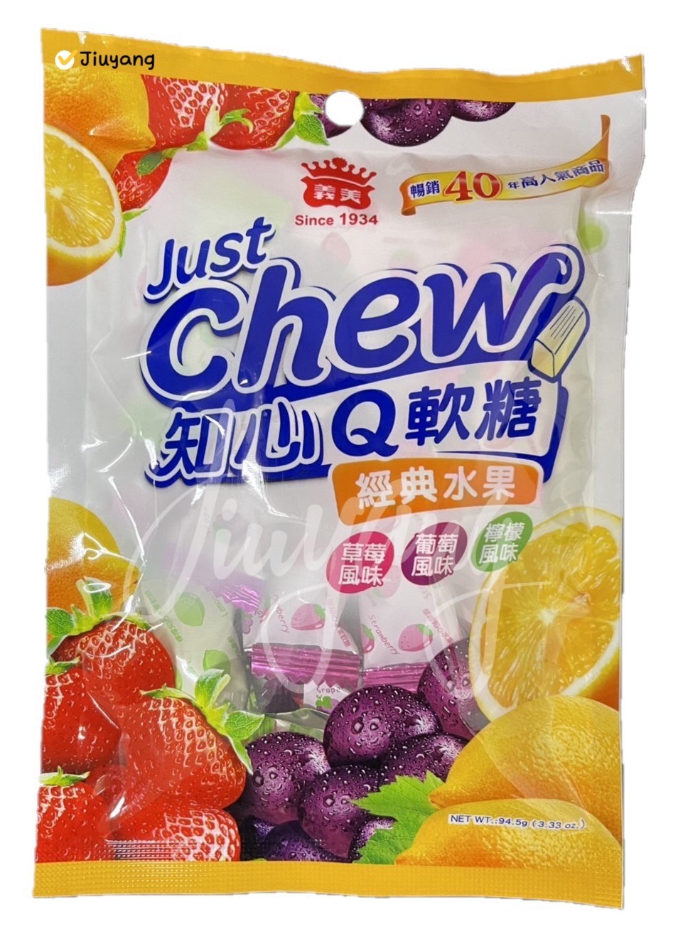 義美知心Q軟糖(經典水果)94.5g