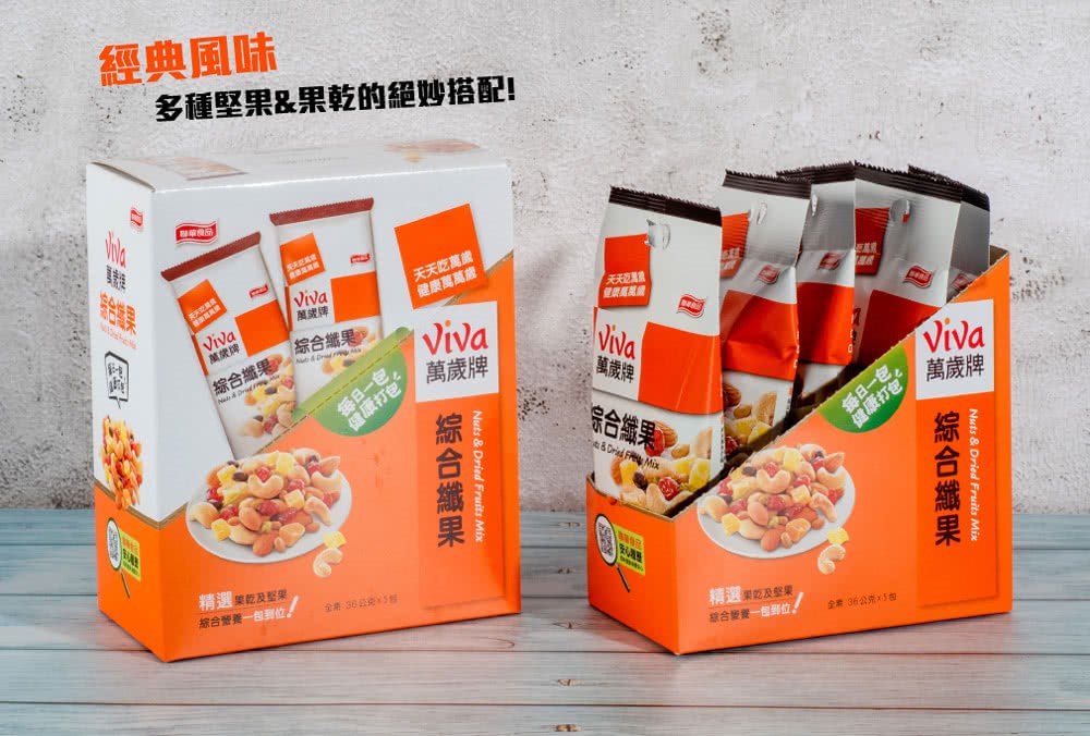 萬歲牌綜合纖果(36gX5入/盒)