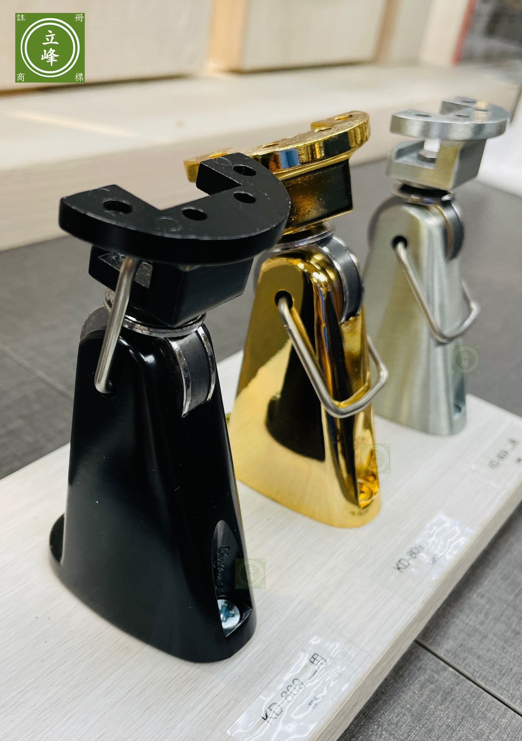 KD-809二用門擋【霧銀、黑色、金色】