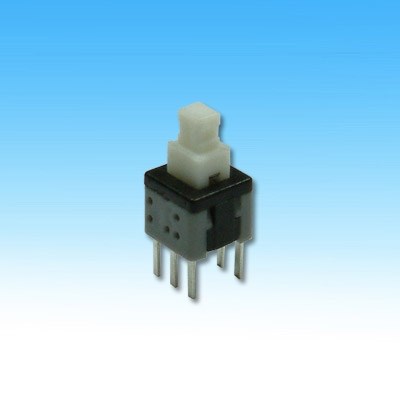 迷你壓動開關5.8x5.8mm 無段 5176B