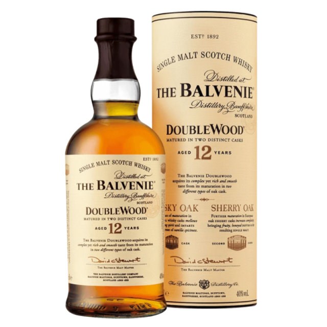 百富12年雙桶單一純麥威士忌 The Balvenie Double Wood 12 Year Old