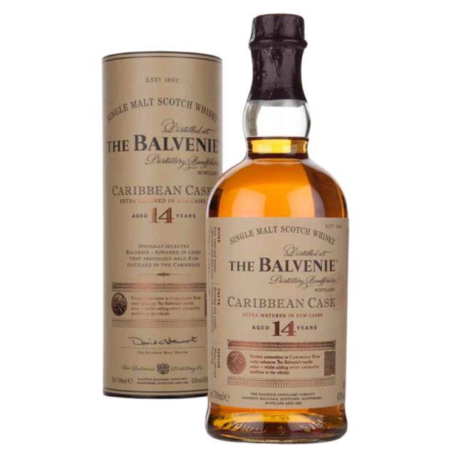 百富14年 加勒比海蘭姆桶 單一純麥威士忌 The Balvenie Caribbean Cask Aged 14 Years