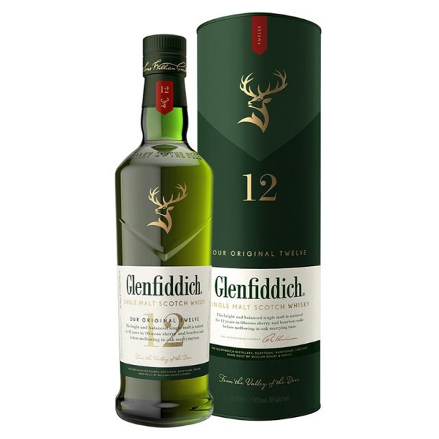 格蘭菲迪12年 單一純麥威士忌 Glenfiddich 12 Years Old Single Malt Scotch Whisky