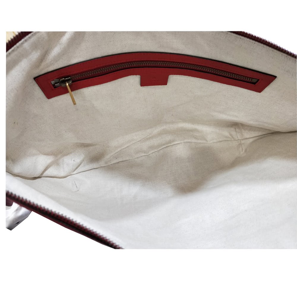 【GUCCI 】523588 印花半月形圓底包