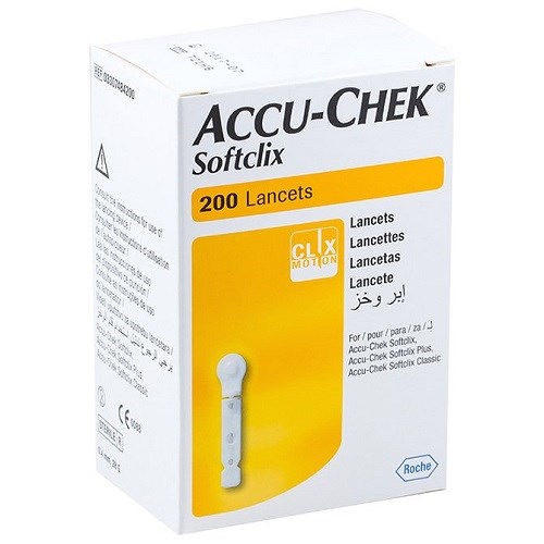 羅氏舒柔採血筆專用採血針(滅菌)  Accu-Chek  Softclix ｜芳財醫療器材百貨量販店