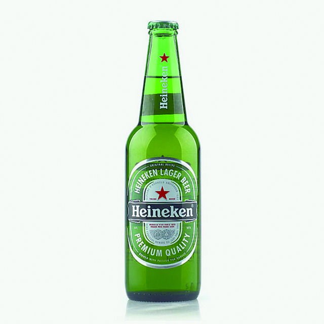 海尼根啤酒玻璃瓶330ML Heineken Lager Beer