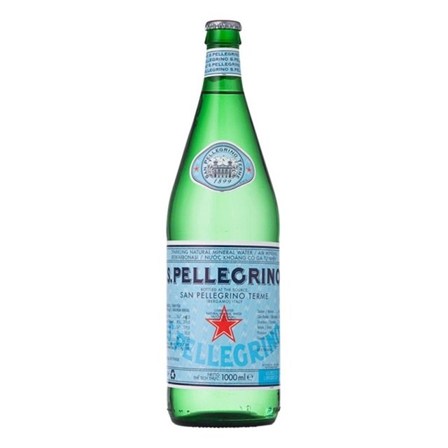 聖沛黎洛天然氣泡礦泉水-1000ml玻璃瓶SAN PELLEGRINO SPARKLING WATER