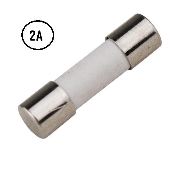 20mm 陶瓷管保險絲  2A