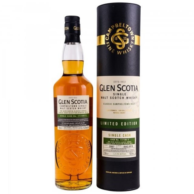 格蘭帝單一純麥原桶威士忌 2007#361 GLEN SCOTIA SINGLE MALT SCOTCH WHISKY