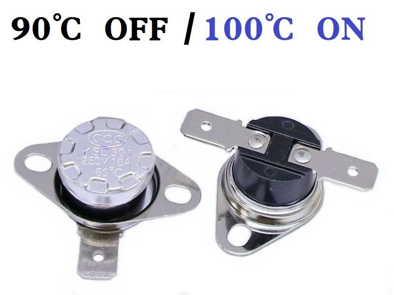 90℃ OFF/100℃ 0N  溫度開關
