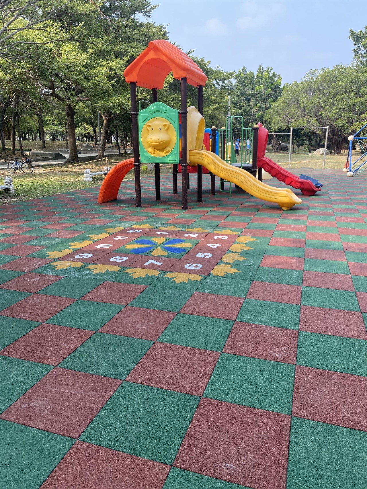 方型地墊-數字